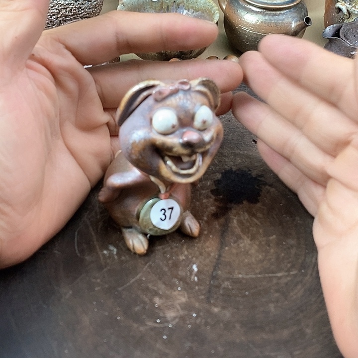 手工粗陶、柴烧茶器