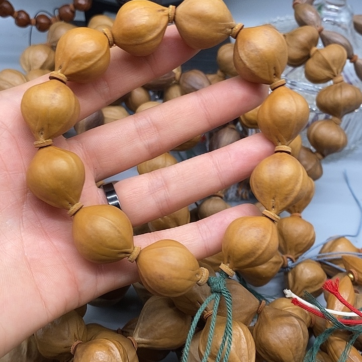 青***橄榄核手串/手链半紫皮
