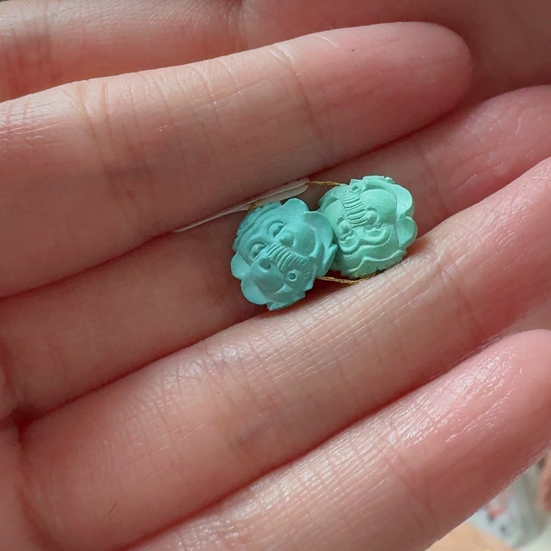 绿松石珠宝奇石未镶嵌