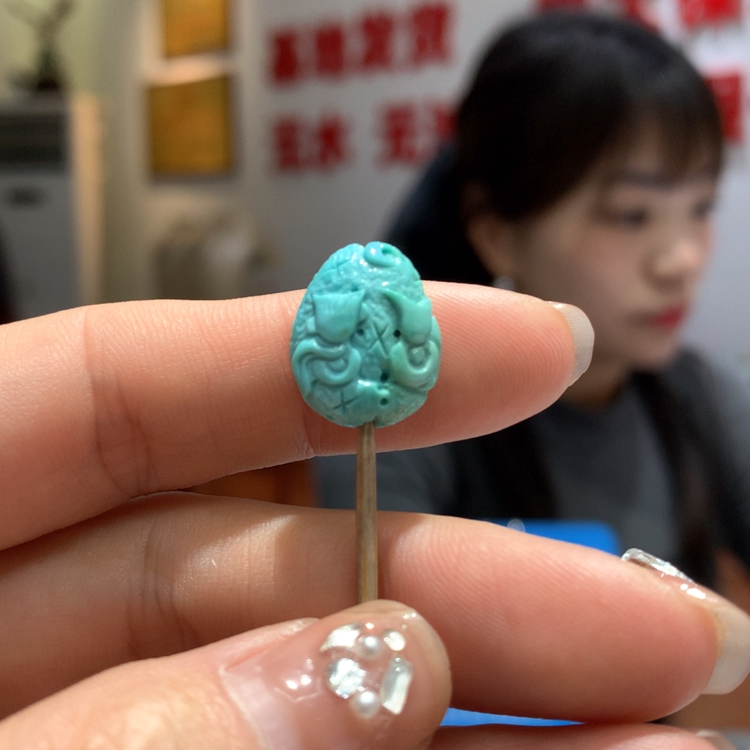 绿松石配饰未镶嵌