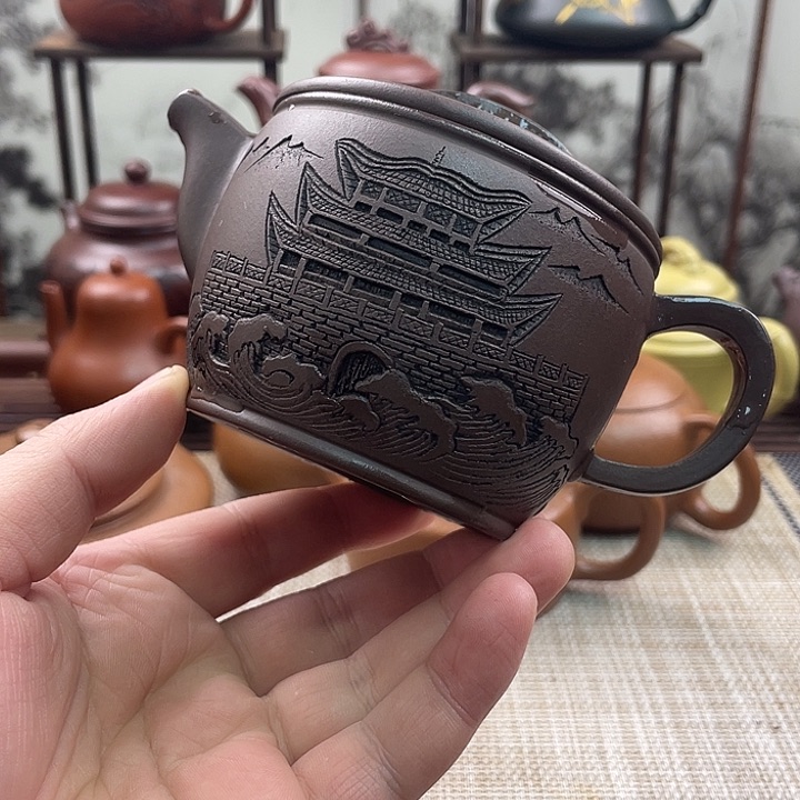 紫砂茶壶?**༂宜兴紫砂