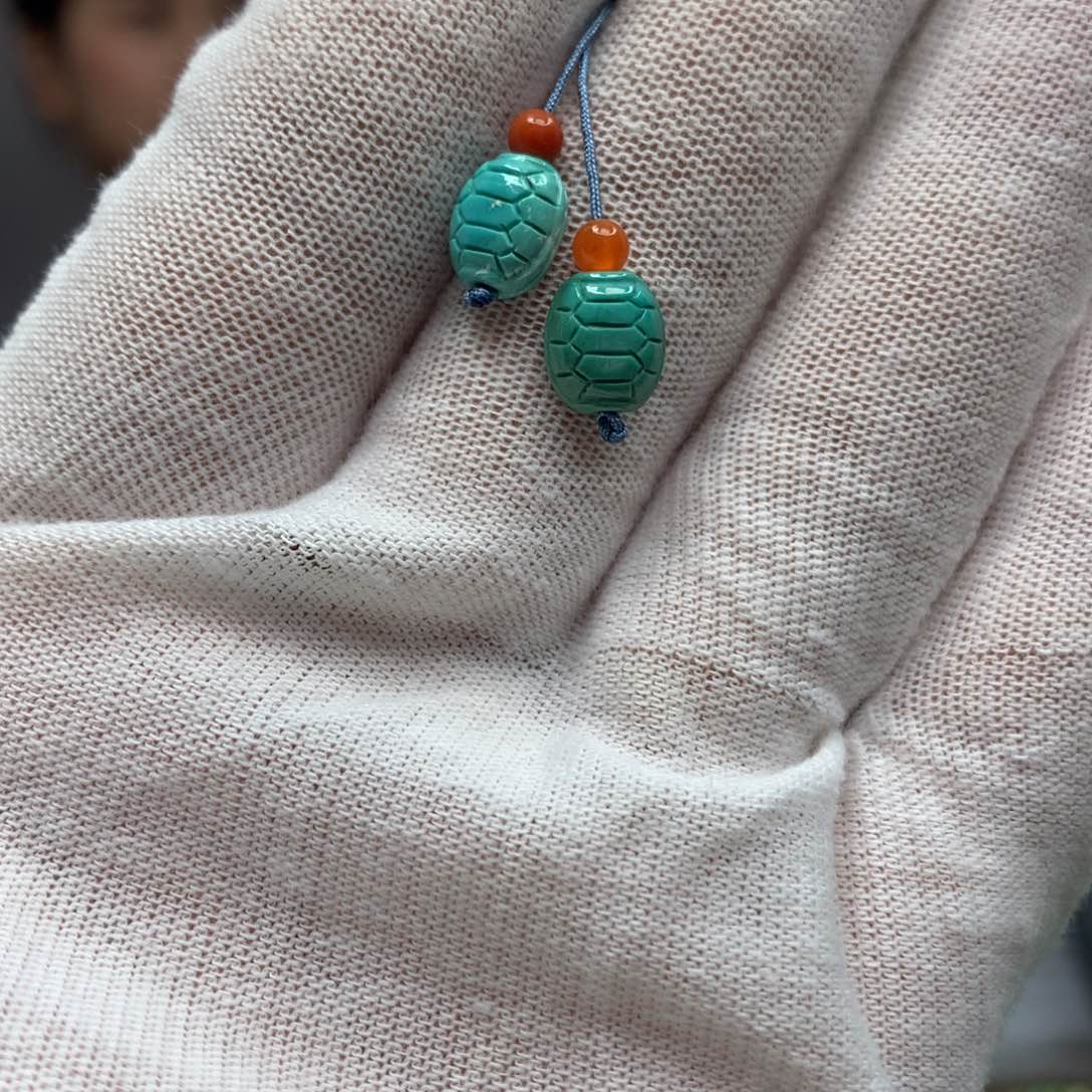 绿松石挂件未镶嵌