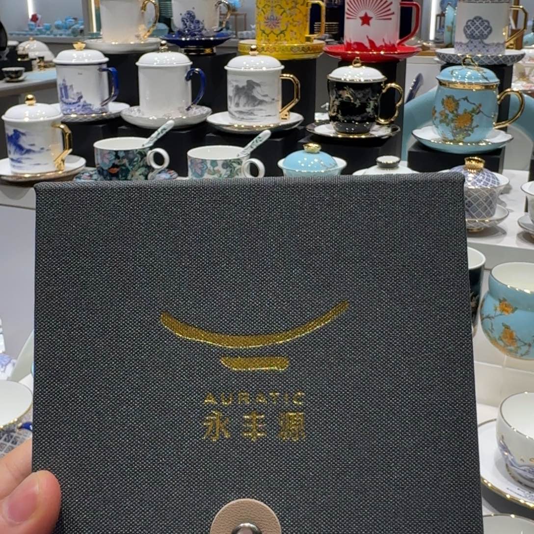 至***微福利两头咖啡杯150ml手绘