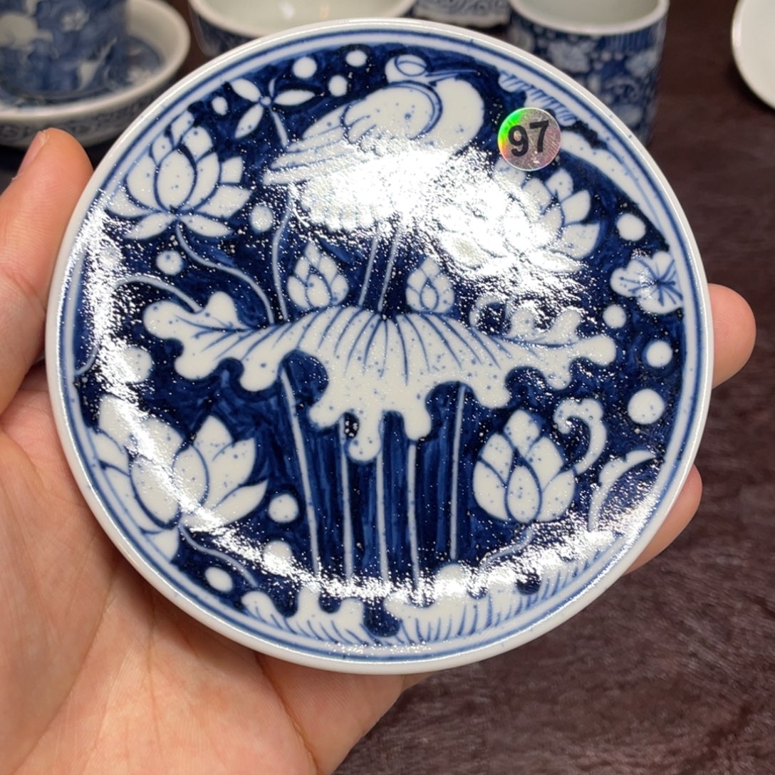 景德镇纯手工手绘杯垫97