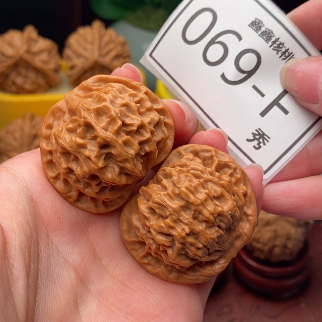 文玩核桃把件天地40
