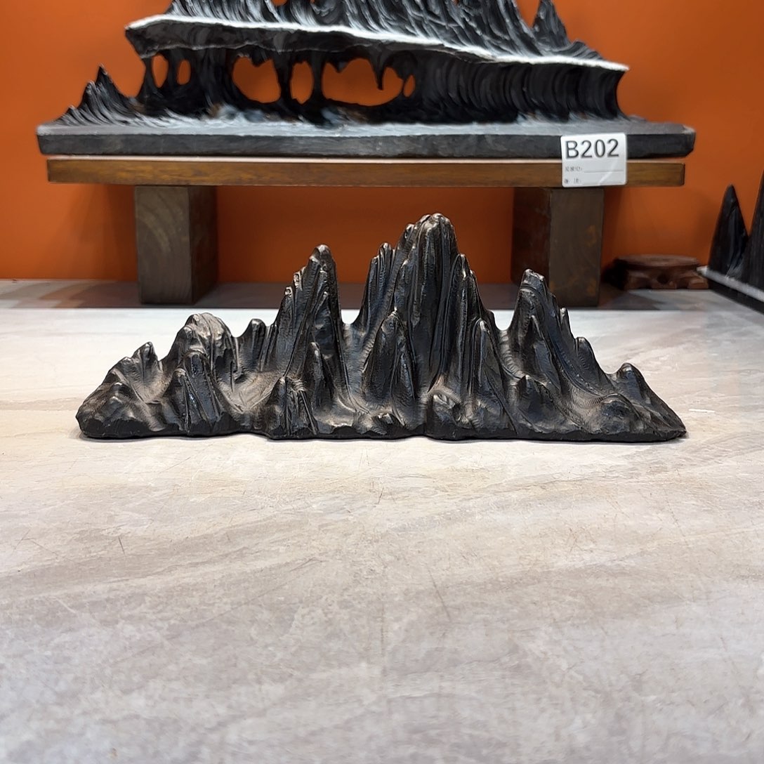 摆件走**停灵璧石奇石摆件