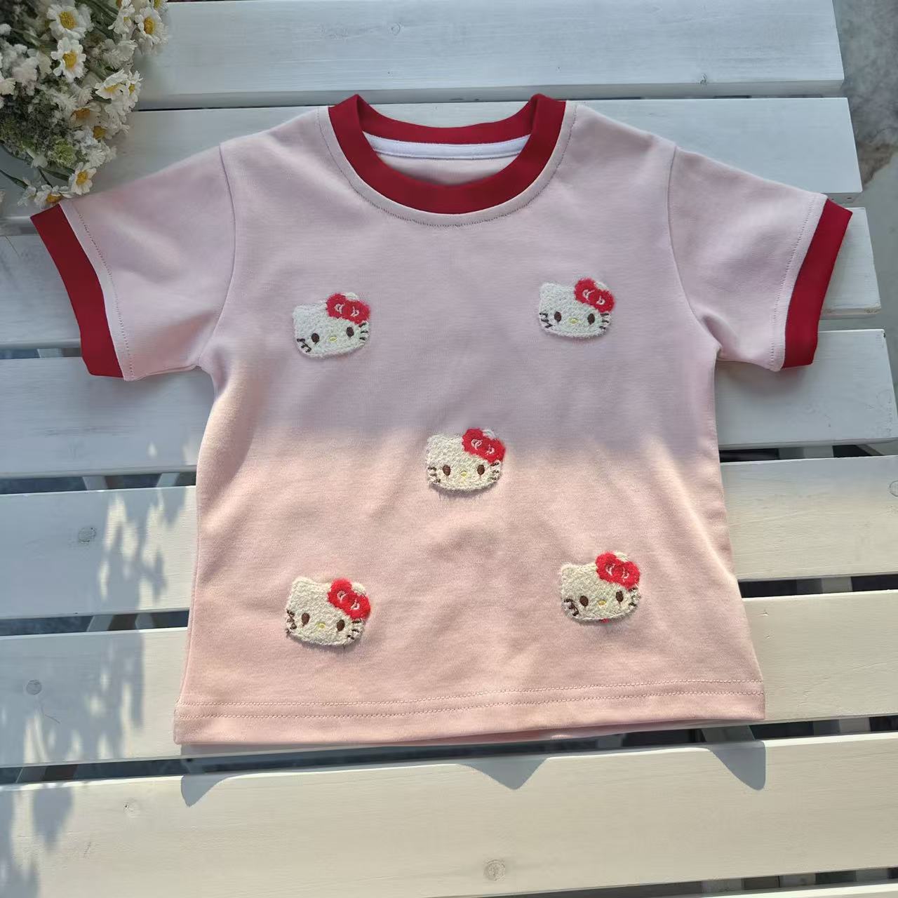 63097#福利款TC.KIDS品牌2025春夏时尚舒适可爱女童短袖