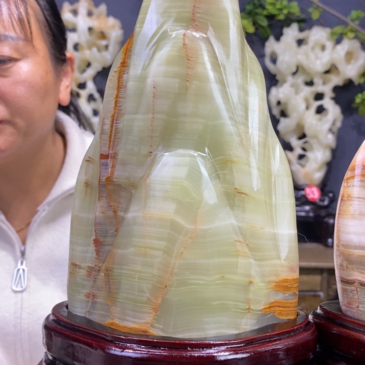 石材精品古青石摆件