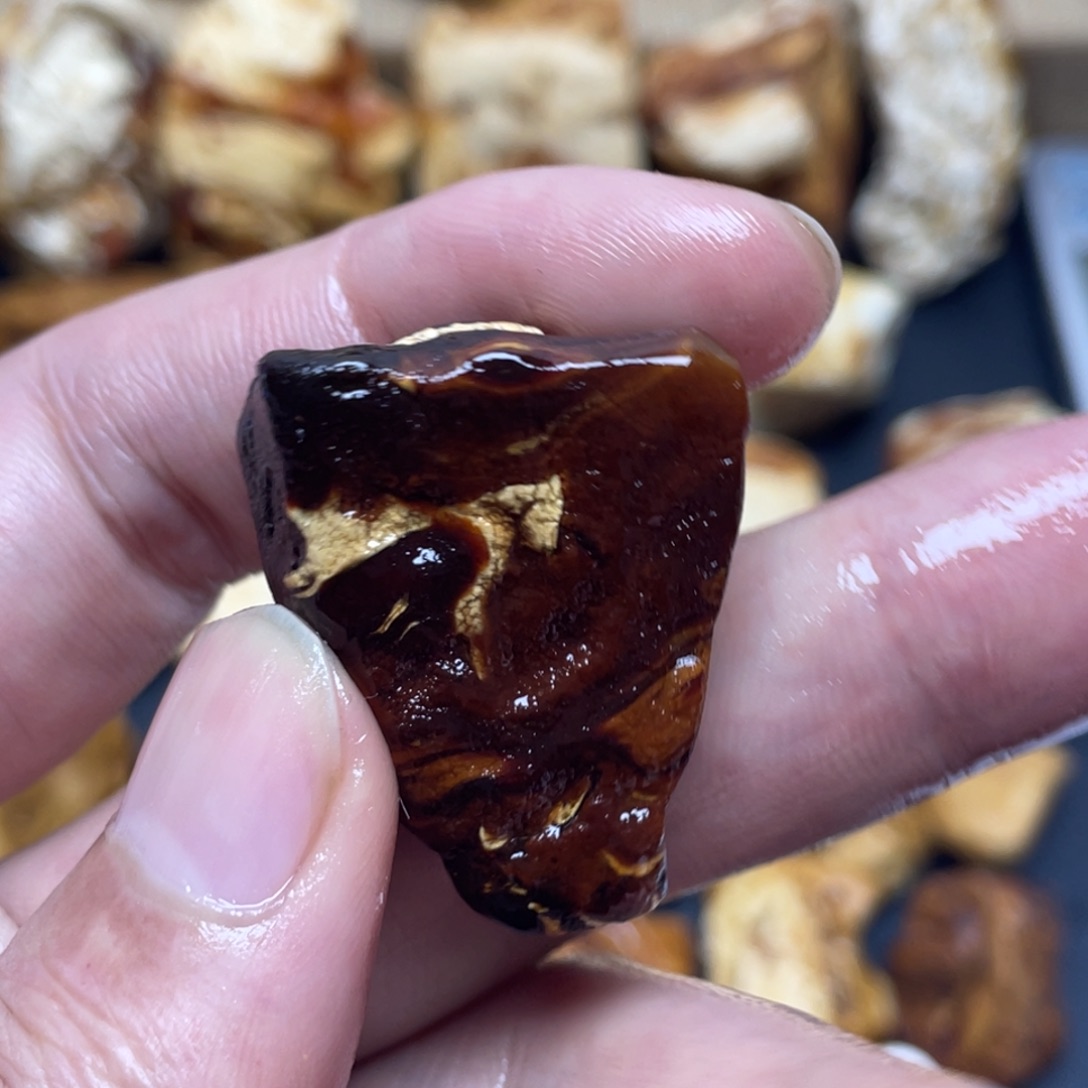 定制琥珀未镶嵌定制