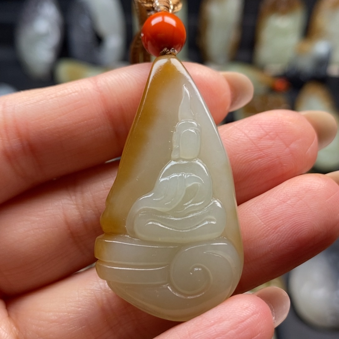 和田玉挂件未镶嵌