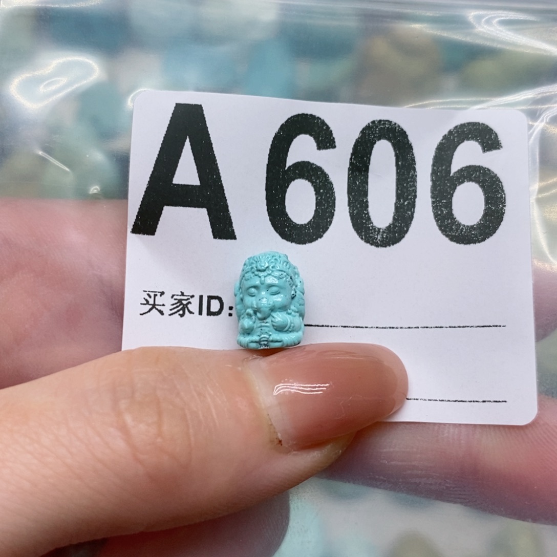 绿松石绿松石配饰定制未镶嵌