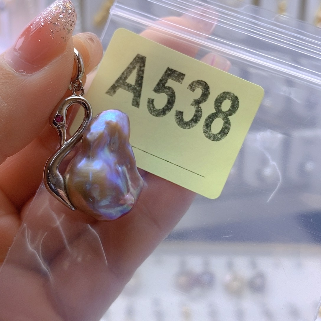 淡水珍珠颈饰银S925镶嵌