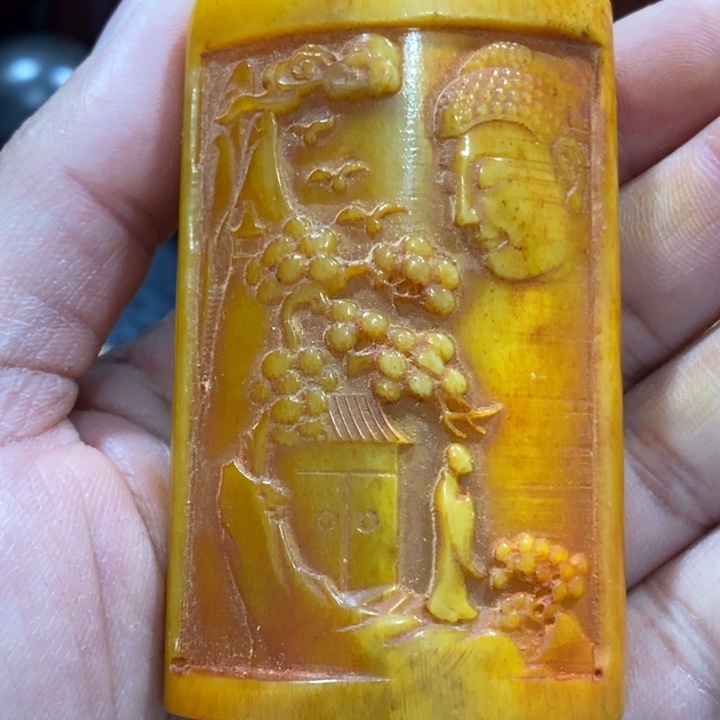 滴血莲花菩提吊坠