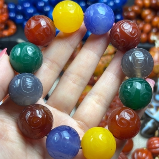 玛瑙/玉髓未镶嵌颈饰