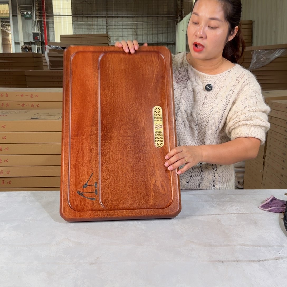 花梨木茶盘60*38尺寸