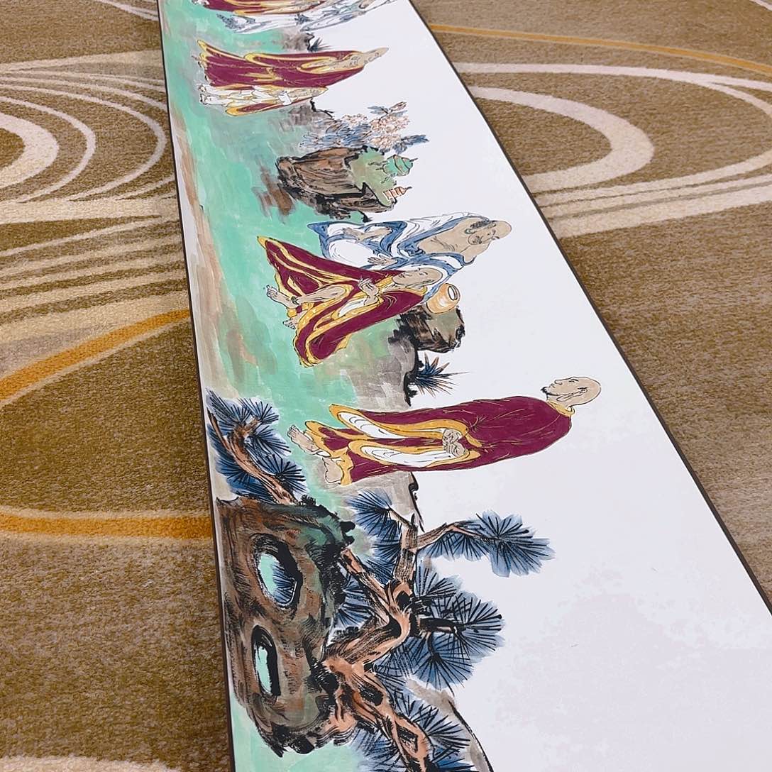 国画满**货国画作品展精品