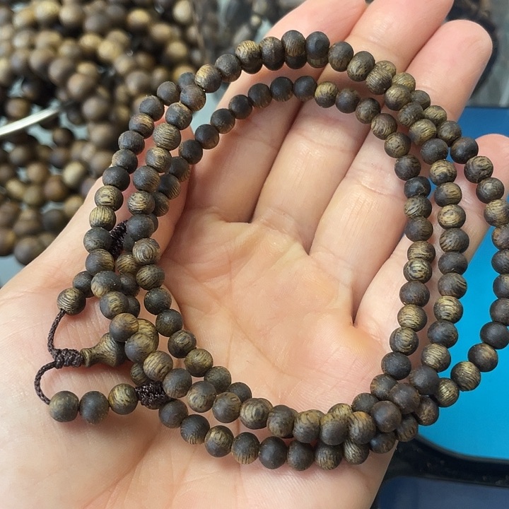 手串沉香圆珠多圈