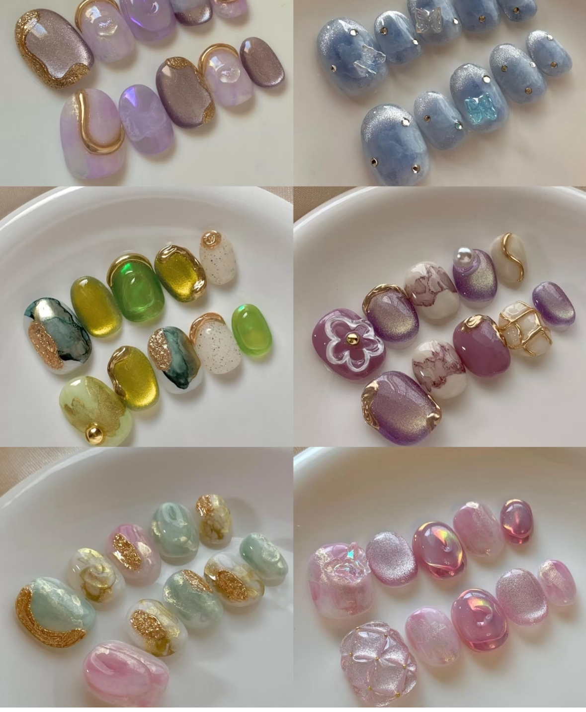 孤品 穿戴甲  自行备注编码 两单包邮（默认微瑕）