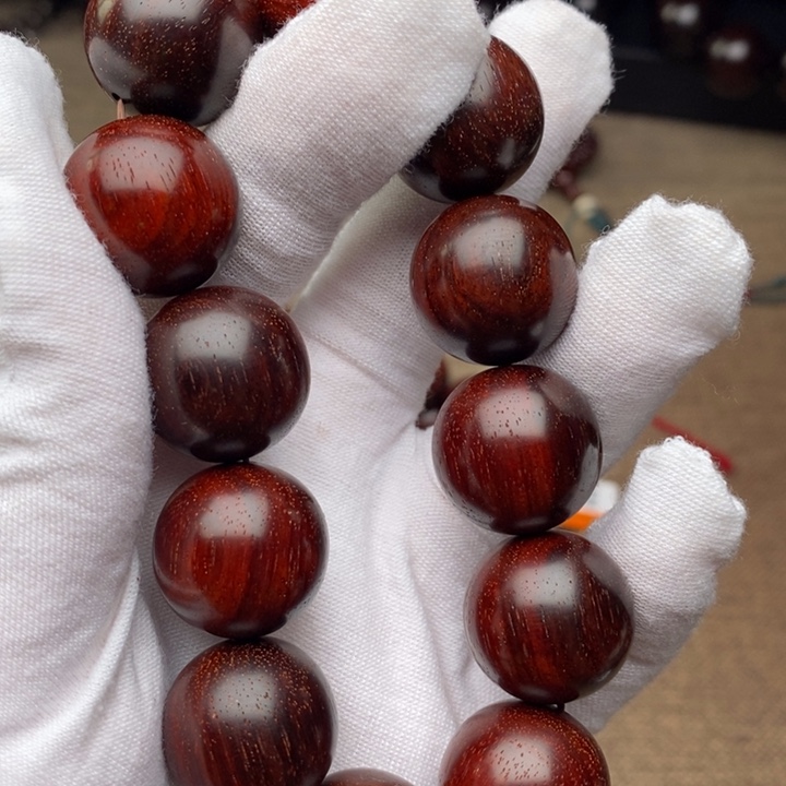 手串/手链小叶紫檀原汁原味2.0cm 火焰纹 特价福利