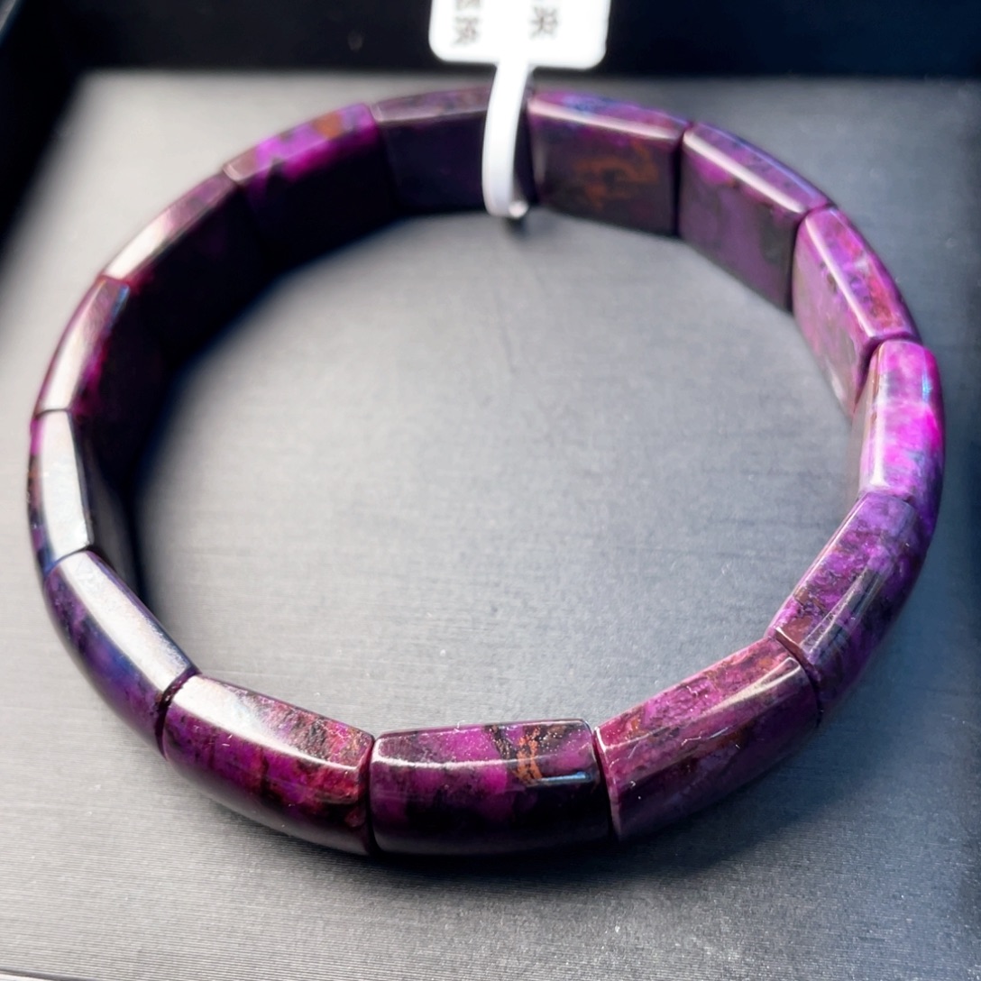 苏纪石（舒俱来）未镶嵌油紫手牌