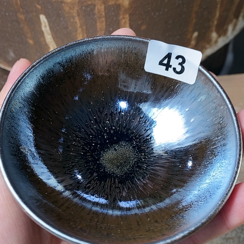 【闪购商品】茶盏全手工柴烧建盏