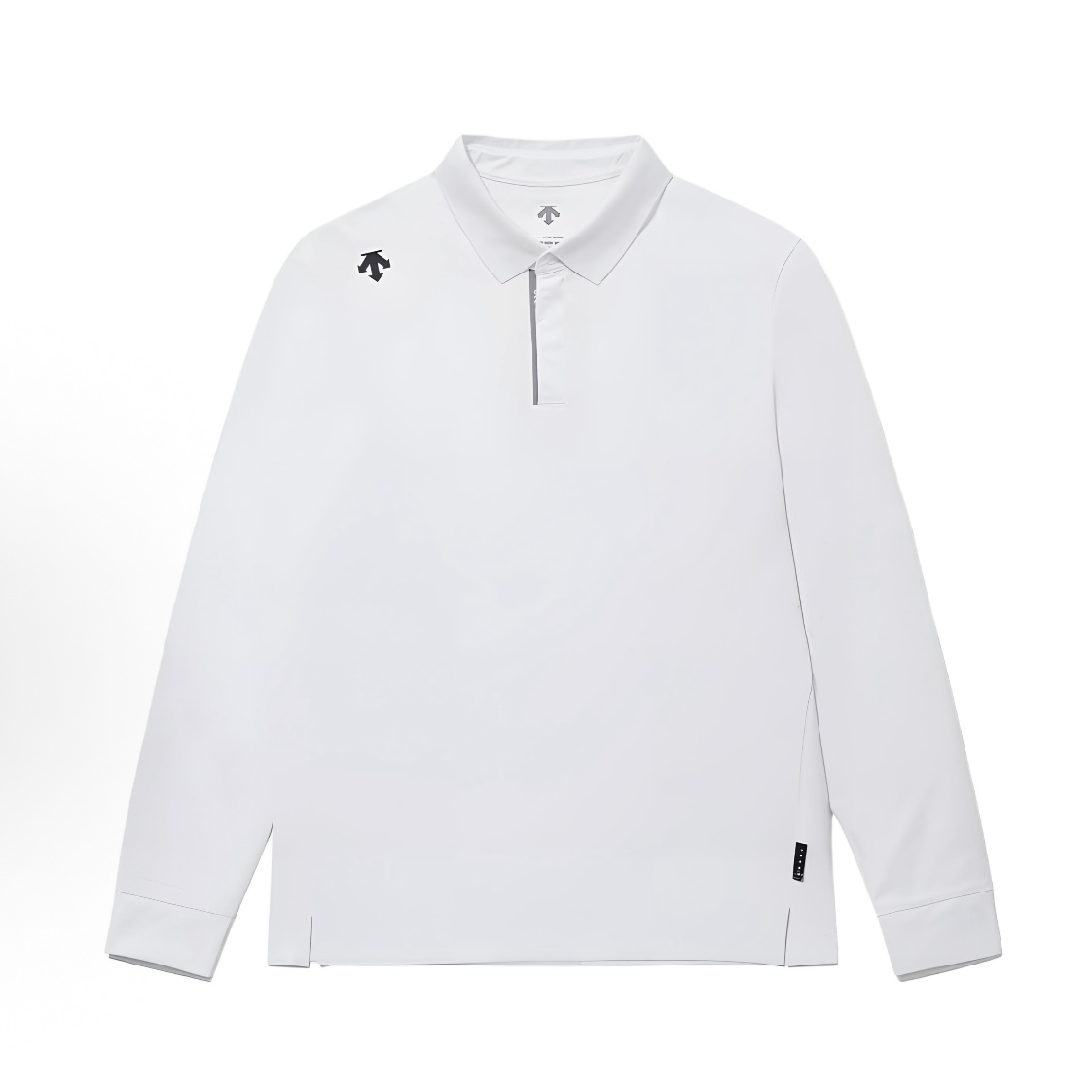 DESCENTE/迪桑特商务科技面料透气排汗休闲长袖polo衫 韩版男女款