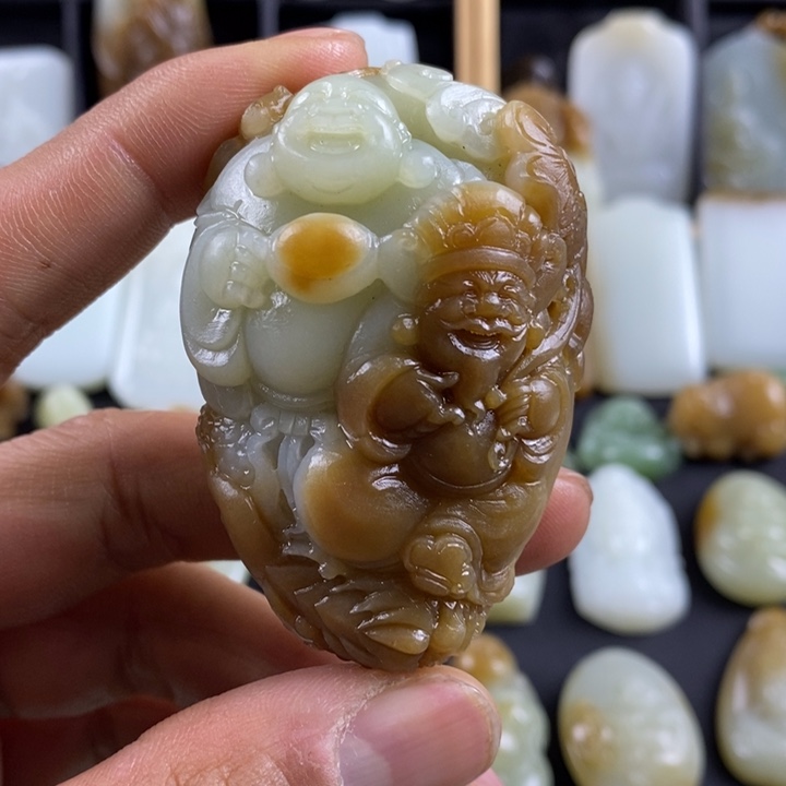 和田玉挂件未镶嵌