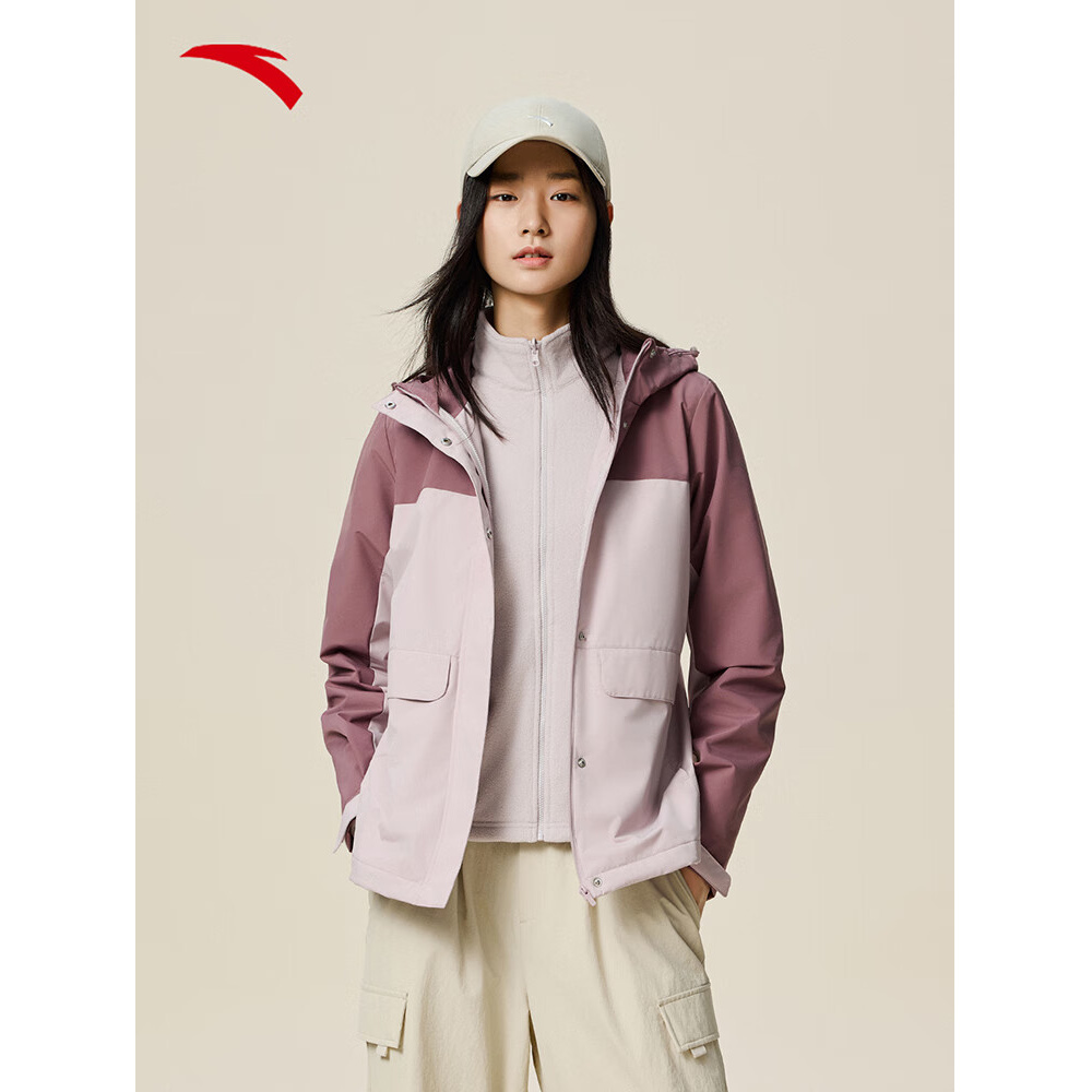 【三合一外套】抓绒内胆女子2025秋冬季新款两件套保暖夹克上衣