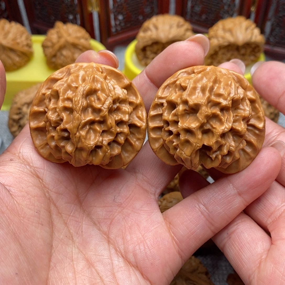 文玩核桃把件龙鳞44