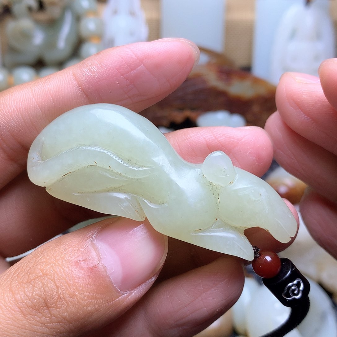 和田玉挂件未镶嵌