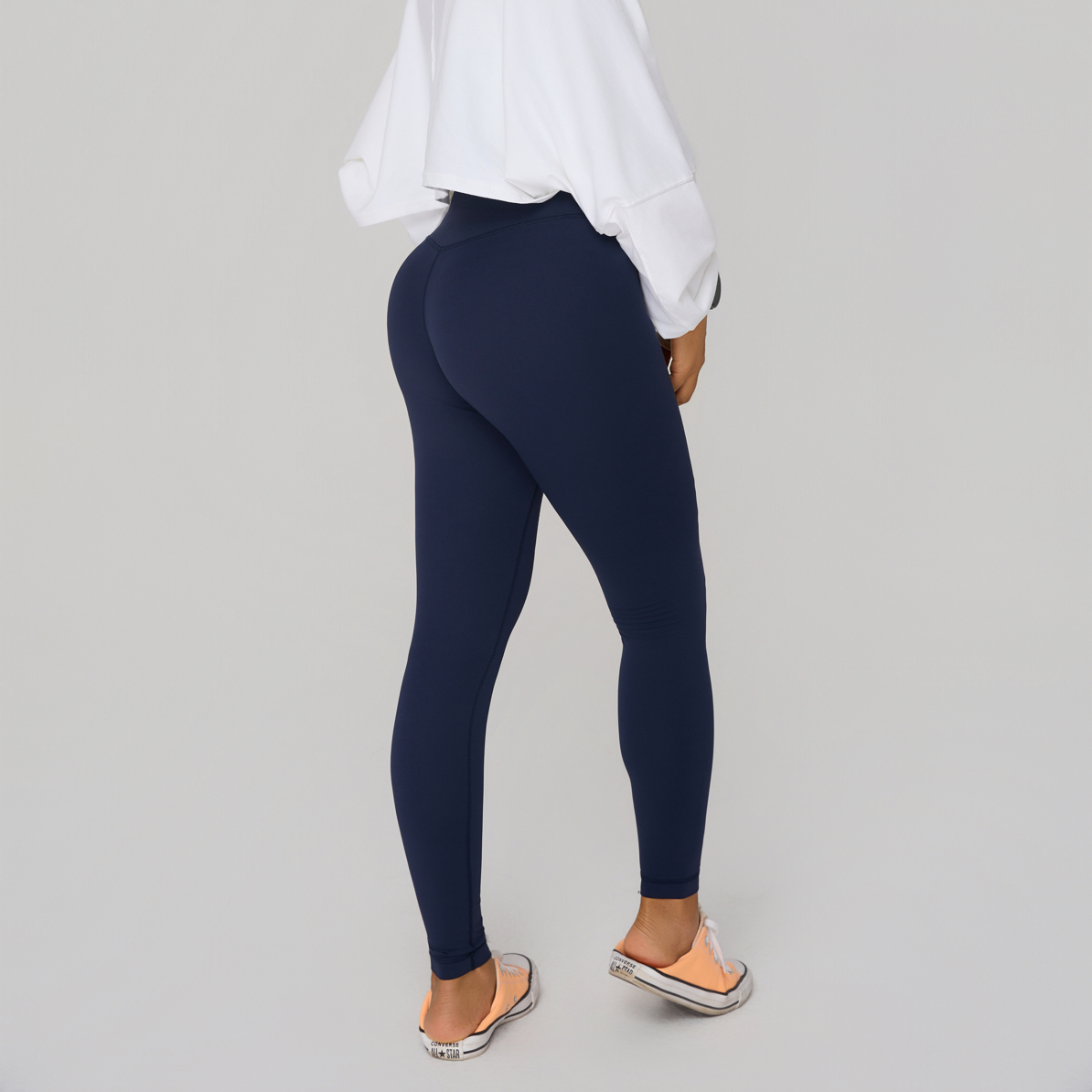 （辣辣定制）秋冬加绒瑜伽裤女高腰提臀弹力紧身裤加厚外穿瑜伽服