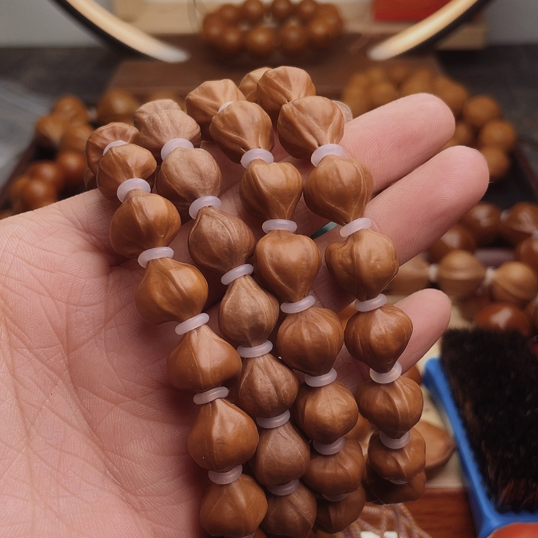 橄榄核手串/手链Z****玩13尺寸四花
