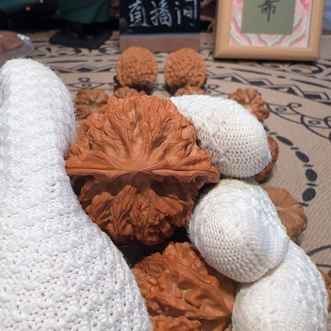 大***蟹吊坠文玩核桃核桃