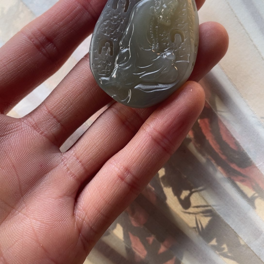 和田玉吊坠(不含链)未镶嵌用****生