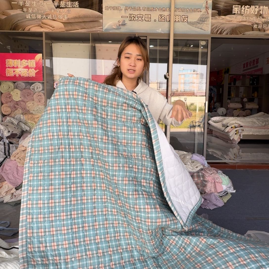 原驼毛羊羔毛一米五垫背