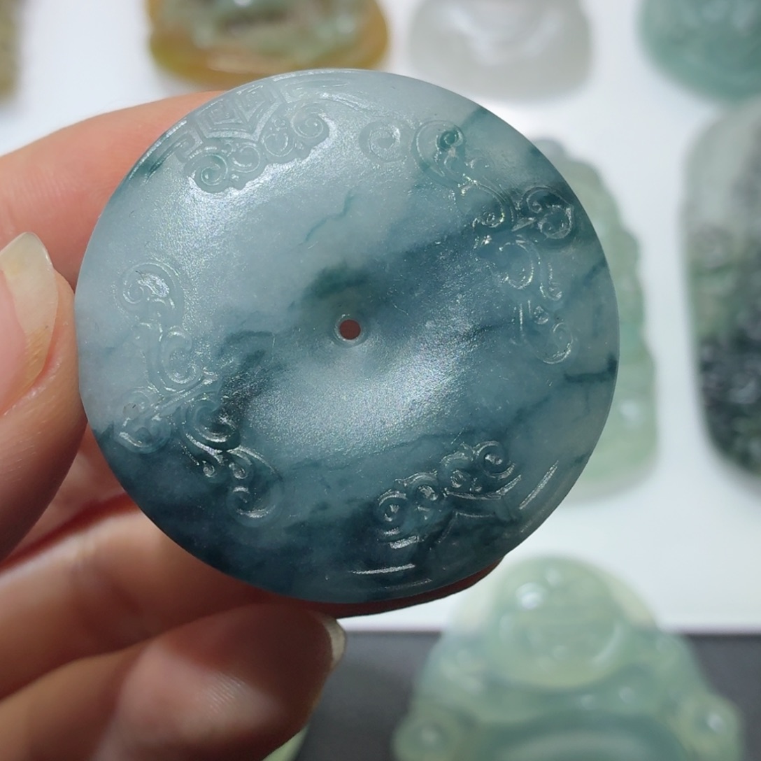 定制翡翠未镶嵌毛货