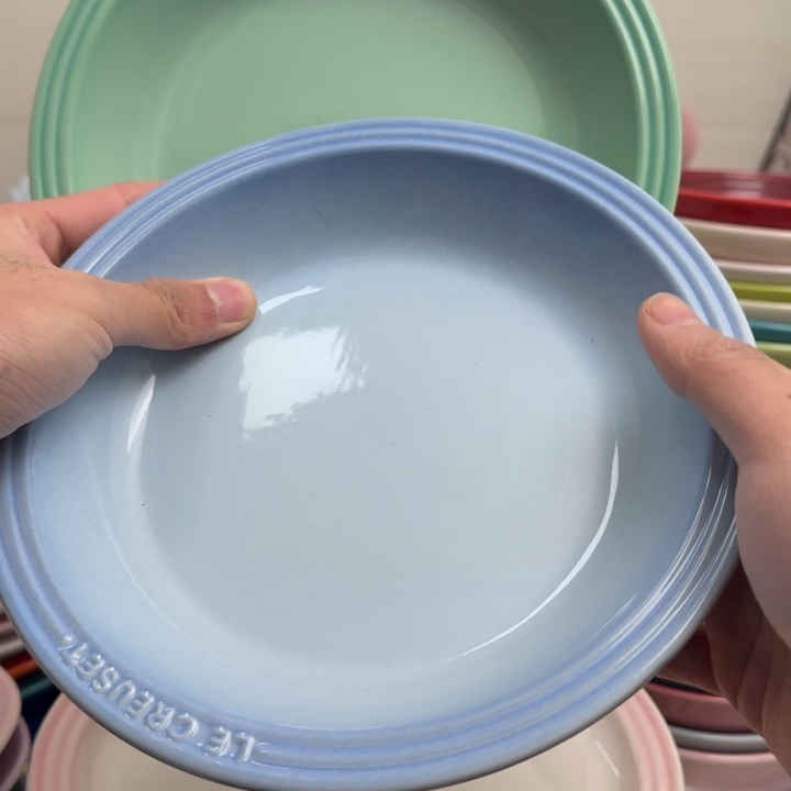 微瑕2个8英寸草帽盘