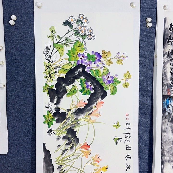 国画国画花鸟画四尺138/68