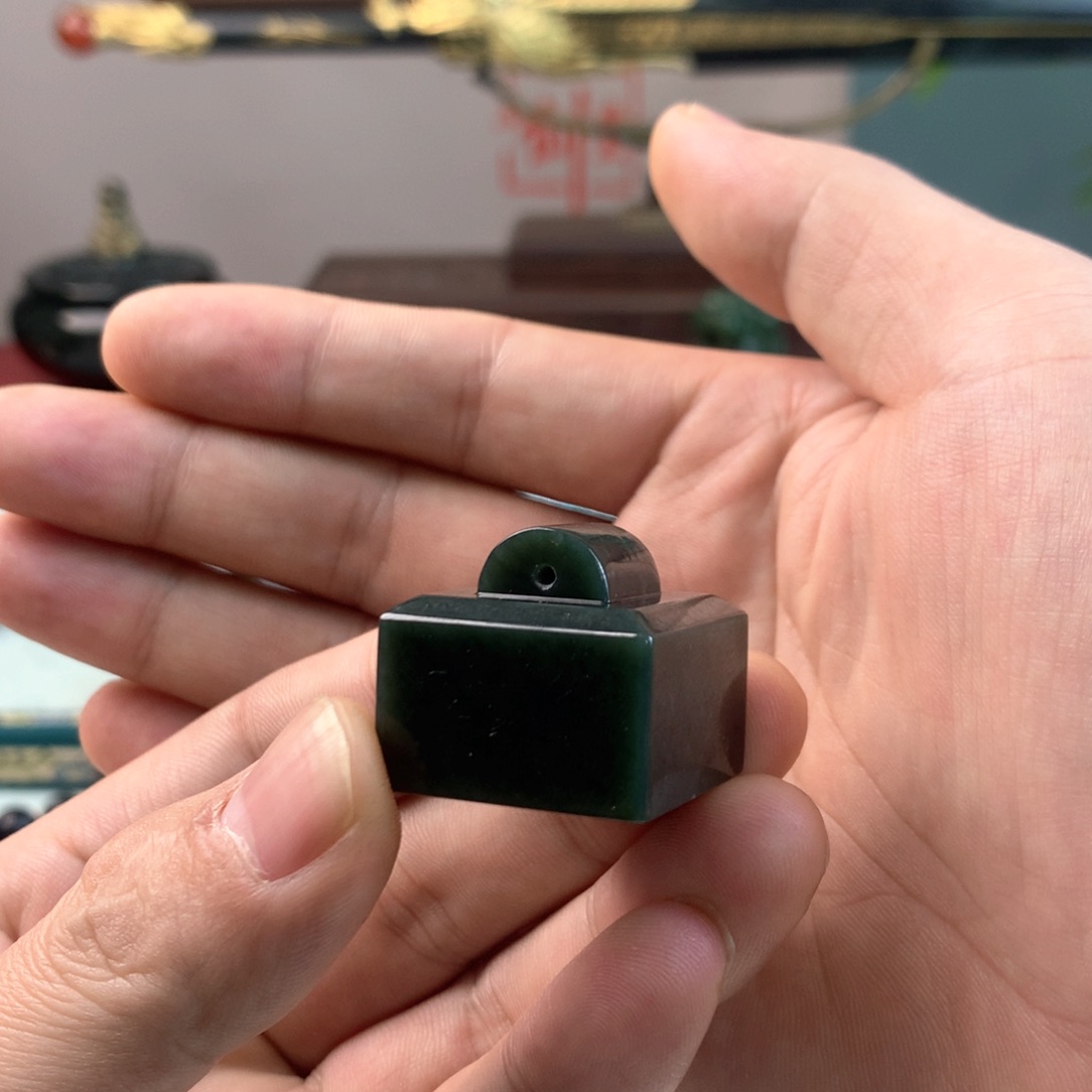 和田玉印章未镶嵌