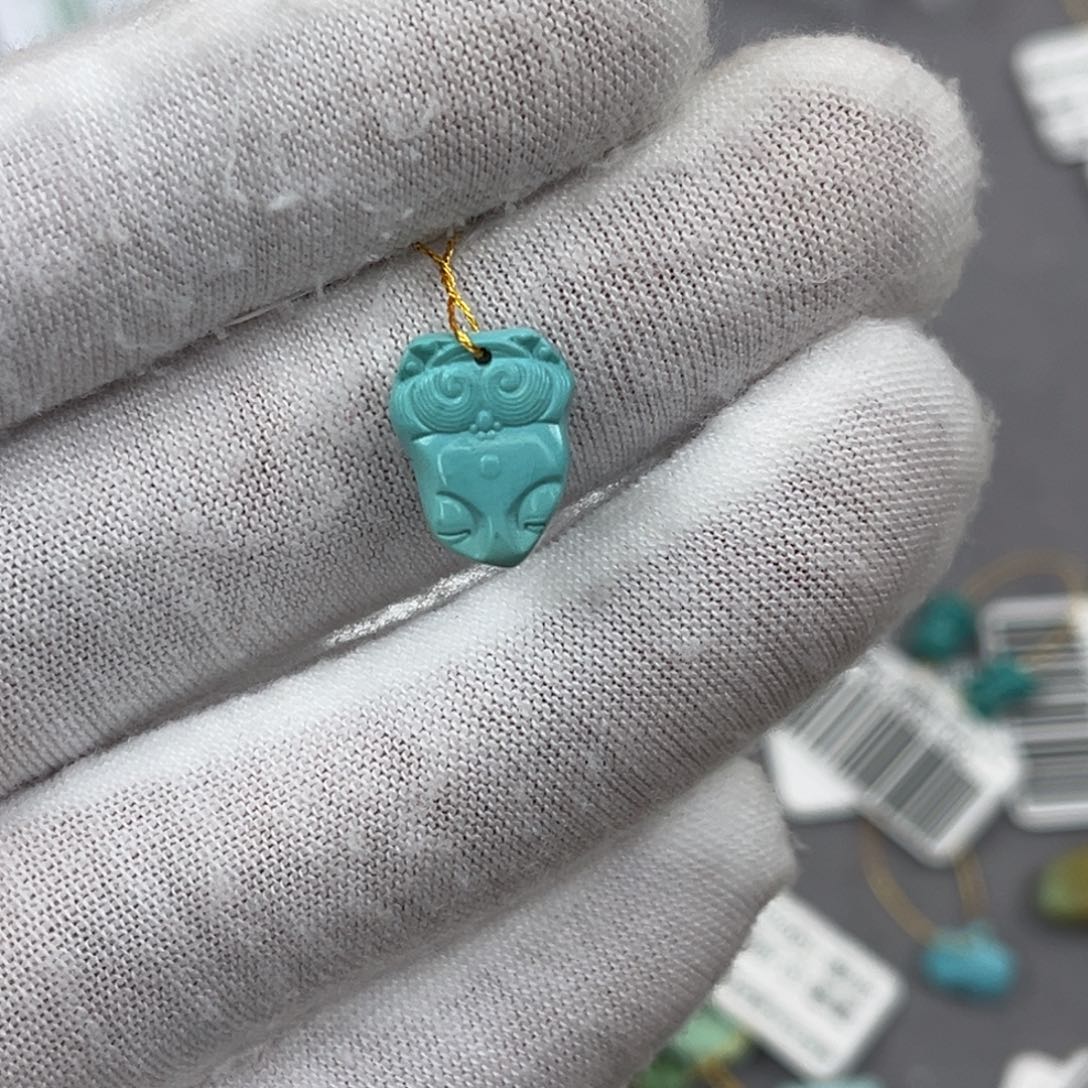 绿松石未镶嵌珠宝奇石编号116