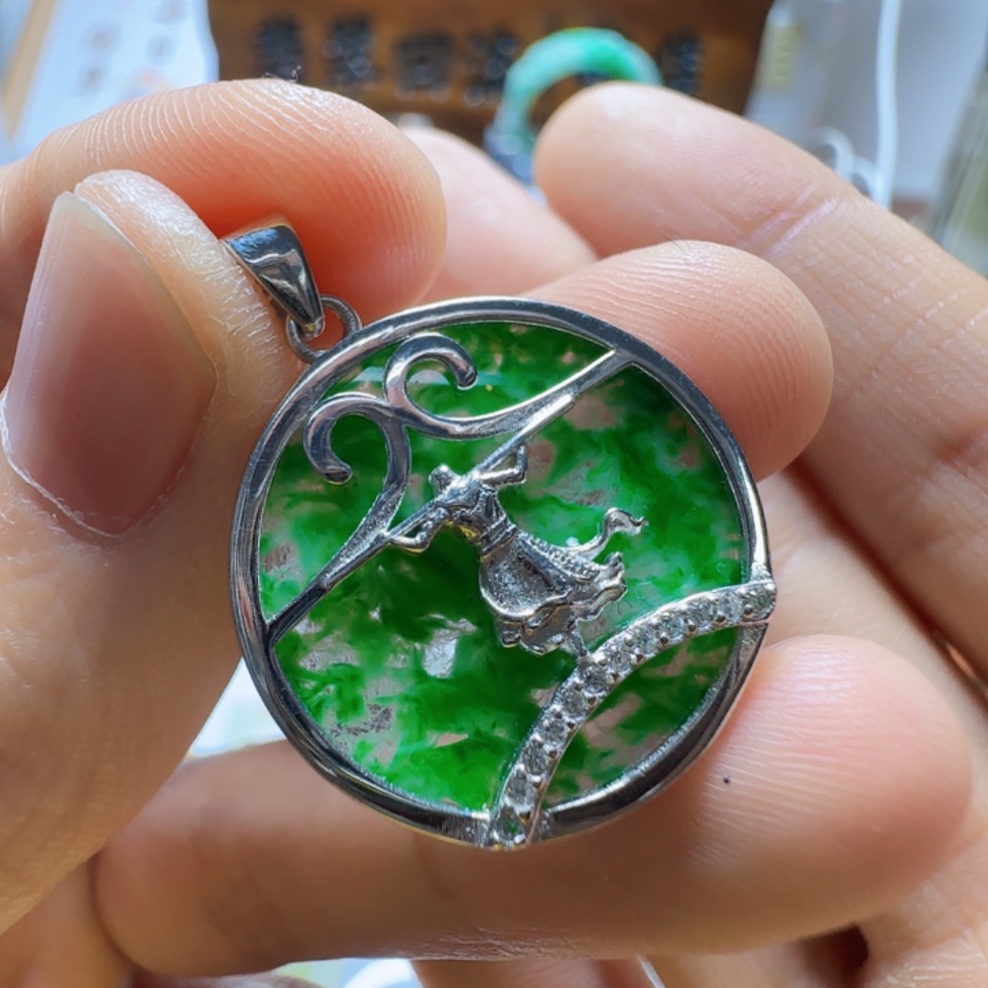 翡翠未镶嵌手镯翡翠350