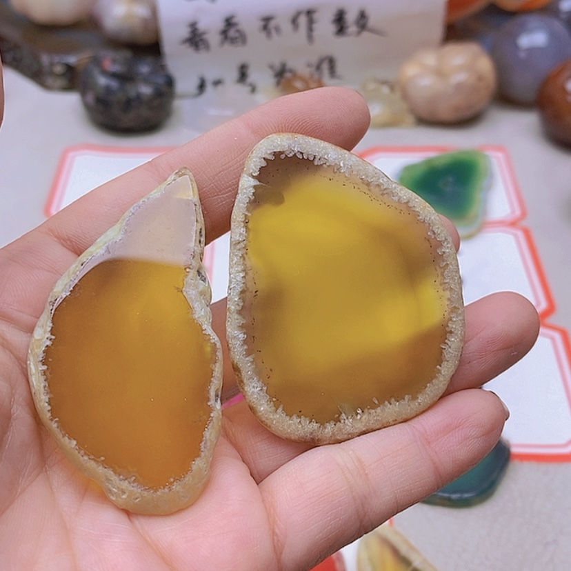 【闪购商品】未镶嵌玛瑙/玉髓珠宝半成品丽*