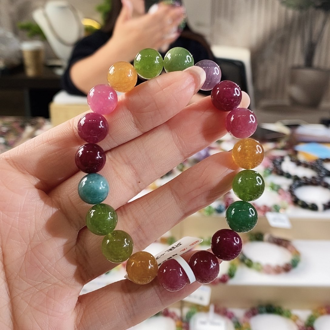 手串未镶嵌碧玺G2626100单圈颜色微差