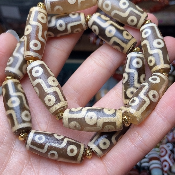 玛瑙/玉髓未镶嵌手链发一条