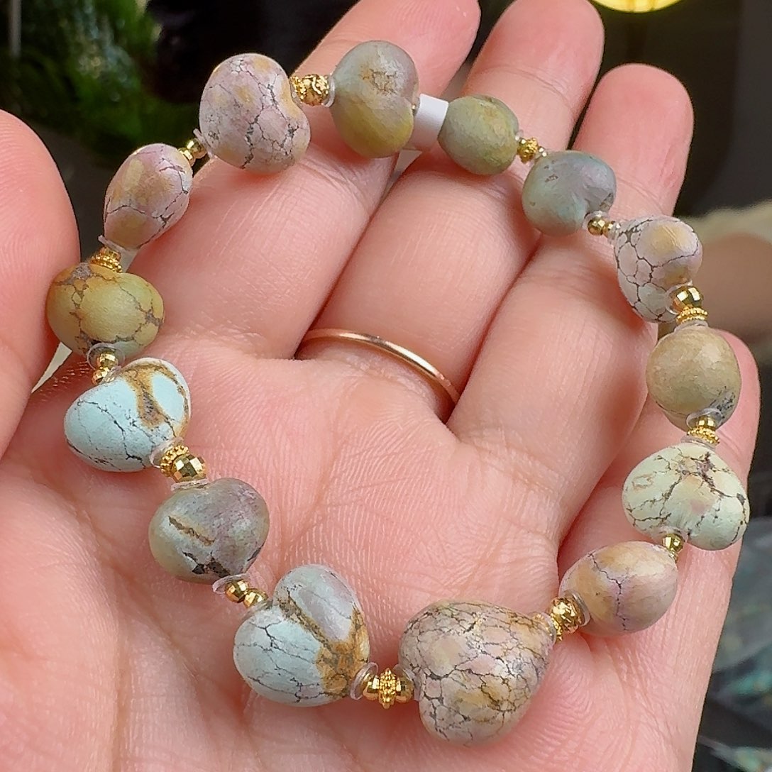 绿松石珠宝奇石未镶嵌