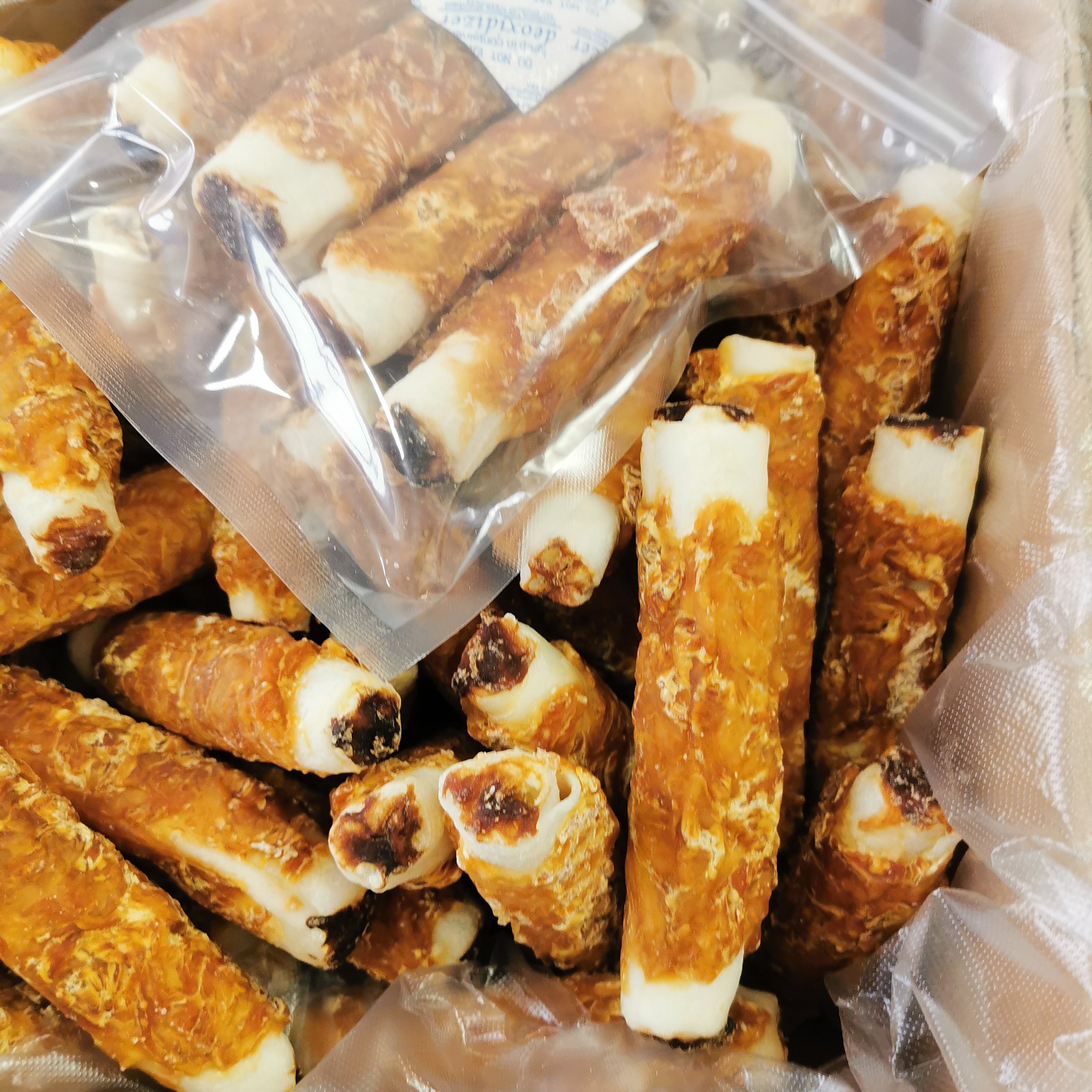 清库存 狗狗零食中号鸡肉磨牙棒磨牙洁齿解馋训犬奖励狗狗通用
