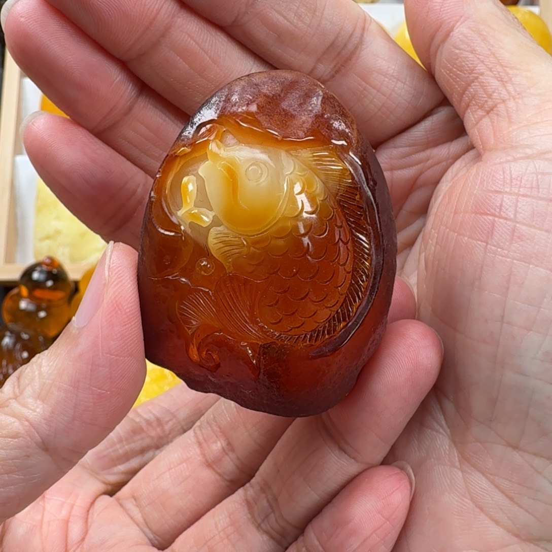 蜜蜡颈饰未镶嵌蜜蜡