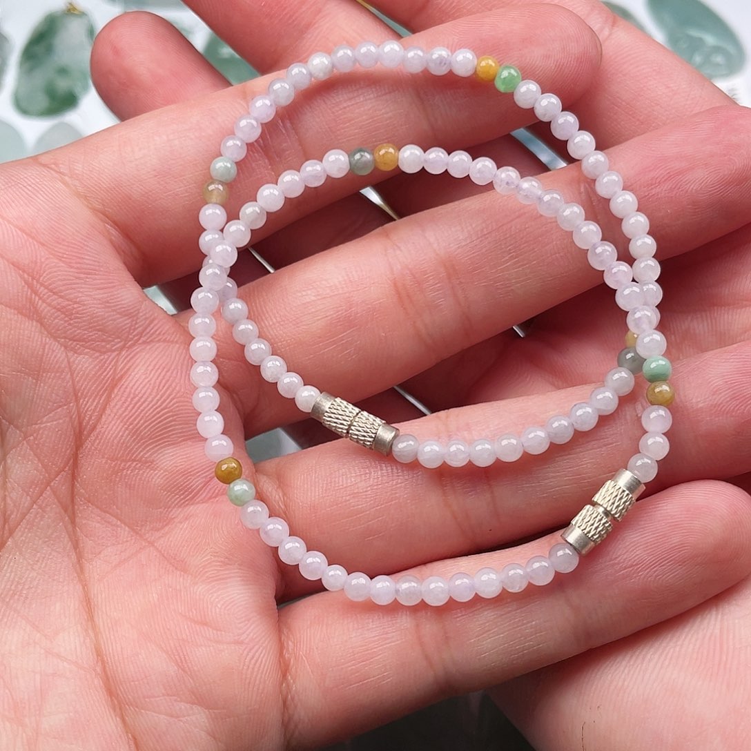 翡翠未镶嵌颈饰多样性发货