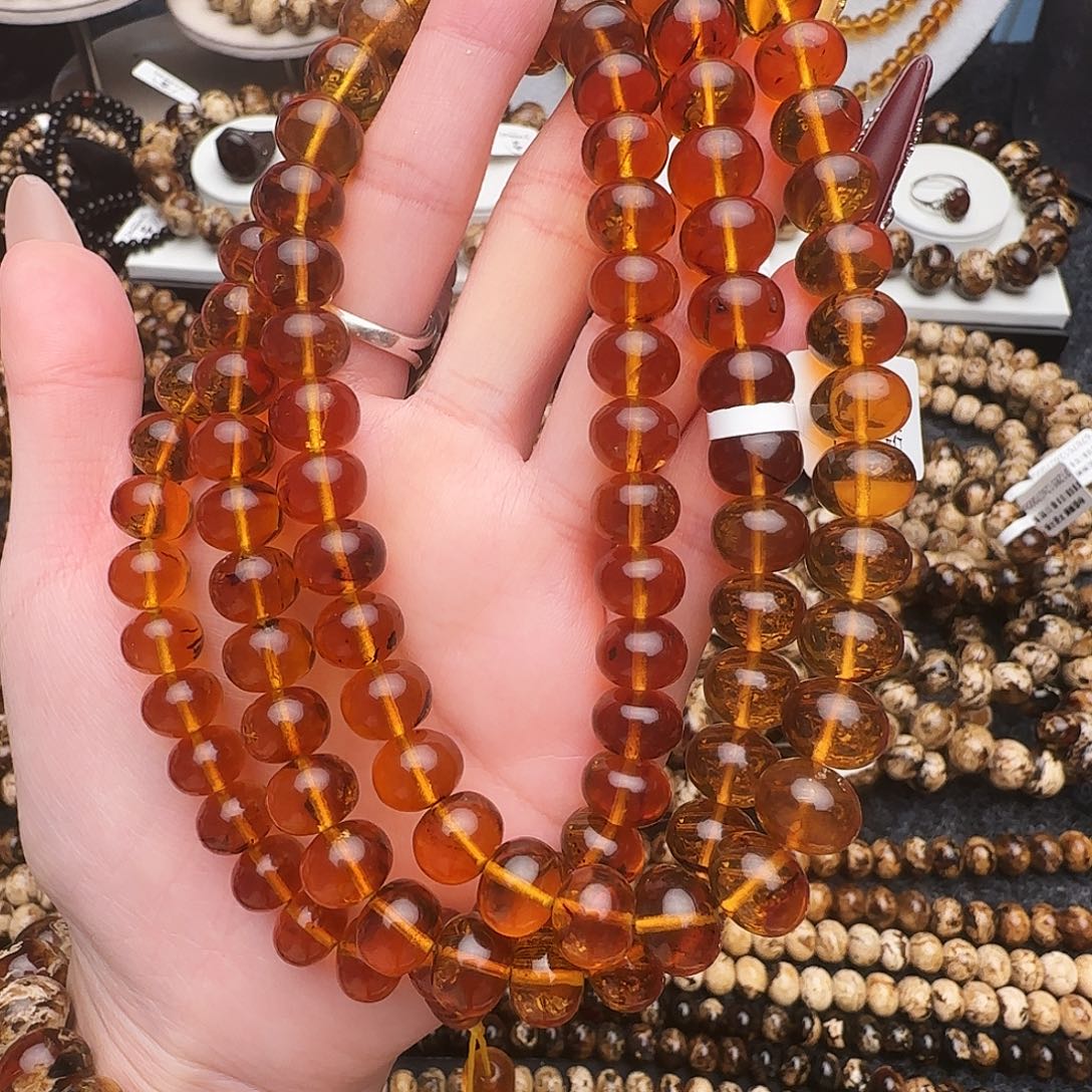 琥珀未镶嵌手链抚顺琥珀