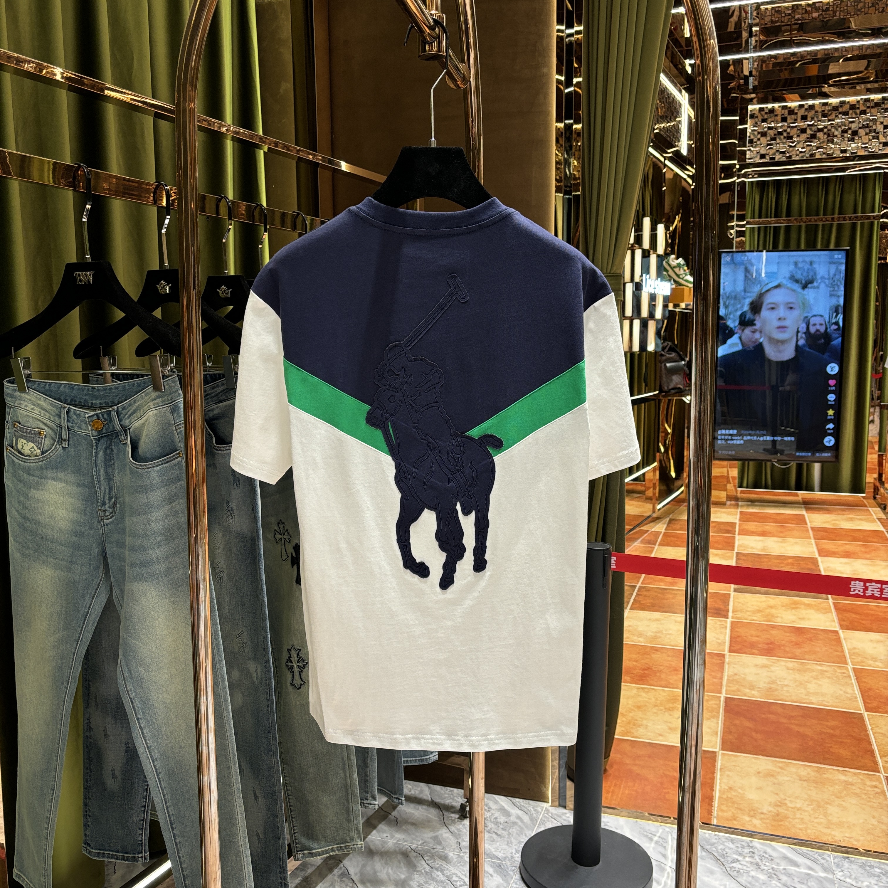 GY#2025夏季新品高级感时尚百搭重工短袖25070